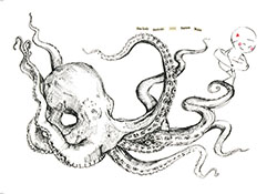 Exposition collective de noël par Atiz - Brest la Blanche - Fanny de la pluie - Hyane 3